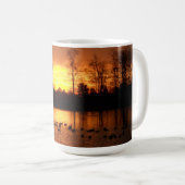 Mug lever de soleil de chute (Devant droit)
