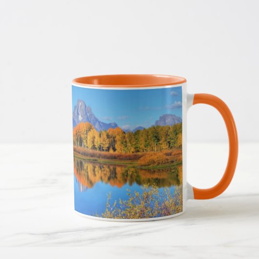 Mug Lever de soleil de courbure d'Oxbow (Droite)