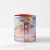 Mug Lever de soleil de Golden Gate (Centre)