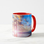 Mug Lever de soleil de Golden Gate (Devant droit)