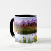 Mug Lever de soleil de Teton (Devant gauche)