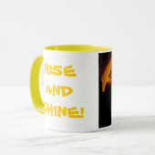 Mug Lever de soleil et éclat ! (Devant gauche)
