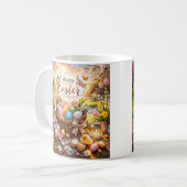Mug Lever de soleil radieux Joyeuses Pâques (Devant gauche)
