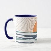 Mug Lever du soleil au bord de la mer (Gauche)