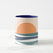Mug Lever du soleil au bord de la mer (Centre)