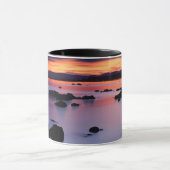 Mug Lever du soleil au point noir du lac Mono (Centre)