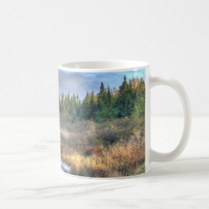 Mug Lever du soleil d'automne au lac Moosehead Maine