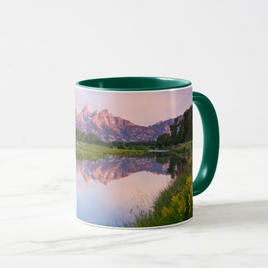 Mug Lever du soleil de Schwabacher Landing (Devant droit)