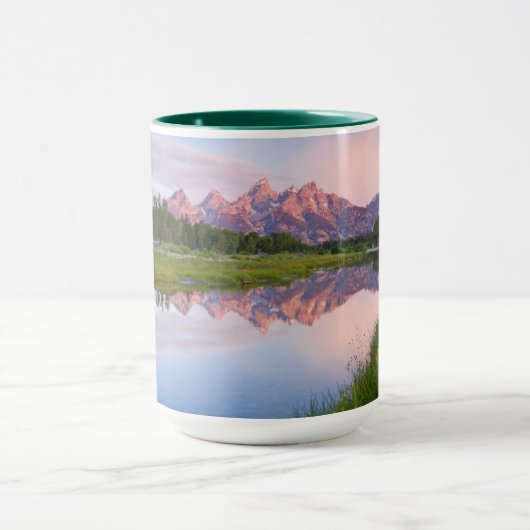 Mug Lever du soleil de Schwabacher Landing (Centre)