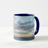 Mug Lever du soleil sur Sea I Pastel Seascape (Devant droit)