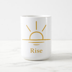 Mug Lever — Lever du soleil minimaliste
