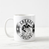 Mug Lever Police Hockey Goalie Netminder (Gauche)