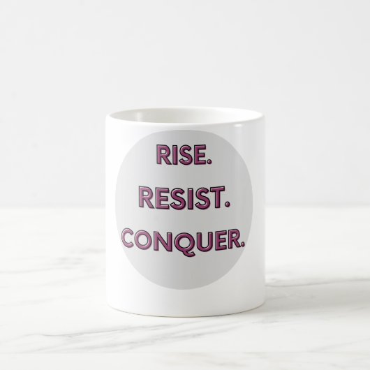 Mug Lever. Résister. Conquérir. (Centre)