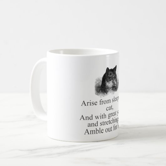Mug Levez De Sleep Vieux Chat (Devant gauche)