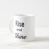 Mug Levez-vous et brillez (Devant gauche)