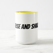 Mug levez-vous et brillez (Centre)