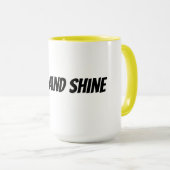 Mug levez-vous et brillez (Devant droit)