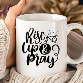 Mug Levez-vous et priez verset biblique