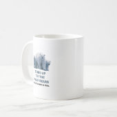 Mug Levez-vous pour les ours polaires (Devant gauche)