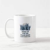 Mug Levez-vous pour les ours polaires (Gauche)
