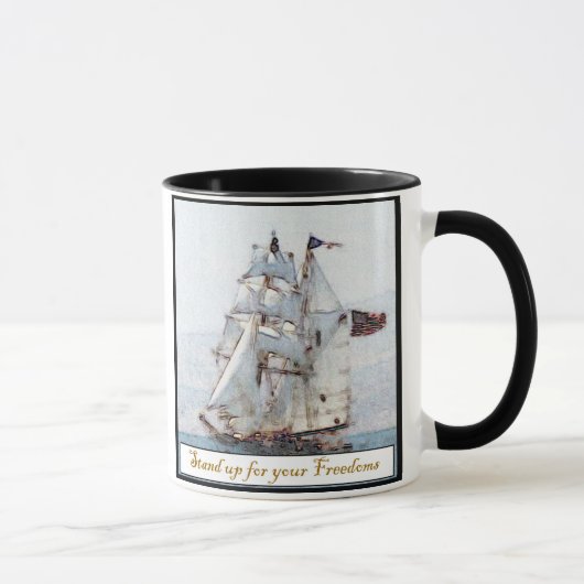 Mug Levez-vous pour vos libertés (Droite)