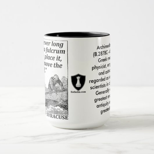 Mug Levier d'Archimède (Centre)