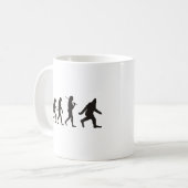 Mug L'Évolution de Bigfoot (Devant gauche)
