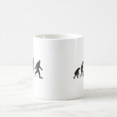 Mug L'Évolution de Bigfoot (Centre)