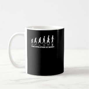 Mug L'Évolution De L'Argent Bitcoin Btc Crypto Cryptoc