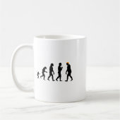 Mug L'évolution de Trump résiste à l'drôle Donald Trum (Gauche)