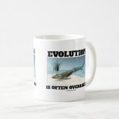 Mug L'Évolution Est Souvent Surévaluée Fishapod Tiktaa (Devant droit)