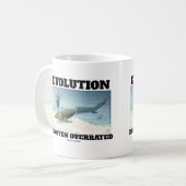 Mug L'Évolution Est Souvent Surévaluée Fishapod Tiktaa (Devant gauche)