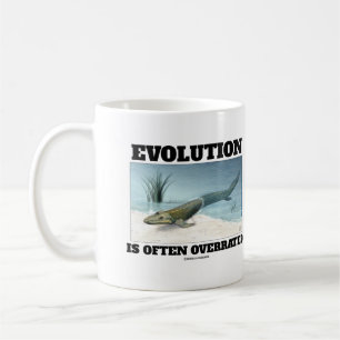 Mug L'Évolution Est Souvent Surévaluée Fishapod Tiktaa