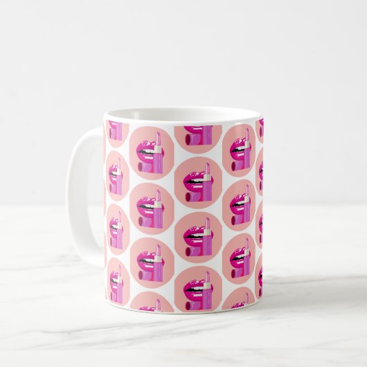 Mug Lèvres (Devant gauche)