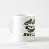 Mug Lèvres chaudes de MÂCHE (Devant gauche)