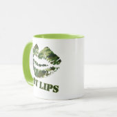 Mug Lèvres chaudes de MÂCHE (Devant gauche)