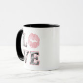 Mug Lèvres d'amour (Devant gauche)