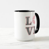 Mug Lèvres d'amour (Devant droit)