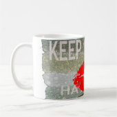 Mug Lèvres fraîches, Vibes de pliage : 'Gardez-le frai (Gauche)