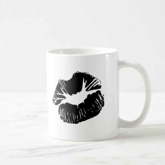 Mug Lèvres noires (Droite)