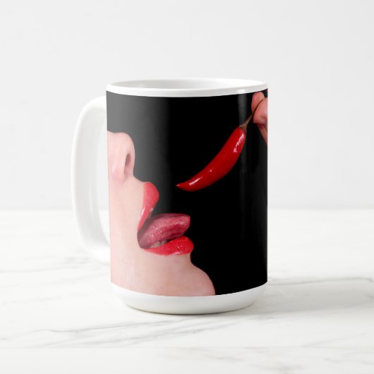 Mug Lèvres piment (Devant gauche)