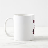 Mug Lèvres Rouge Magenta Bourgogne (Gauche)