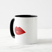 Mug Lèvres rouges (Devant gauche)