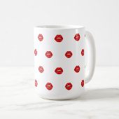 Mug lèvres rouges (Devant droit)
