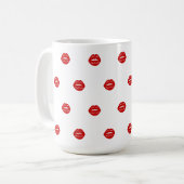 Mug lèvres rouges (Devant gauche)
