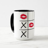 Mug Lèvres Tic Tac Toe (Devant gauche)
