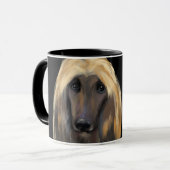 MUG LÉVRIER AFGHAN   (Devant gauche)
