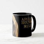 MUG LÉVRIER AFGHAN   (Devant droit)