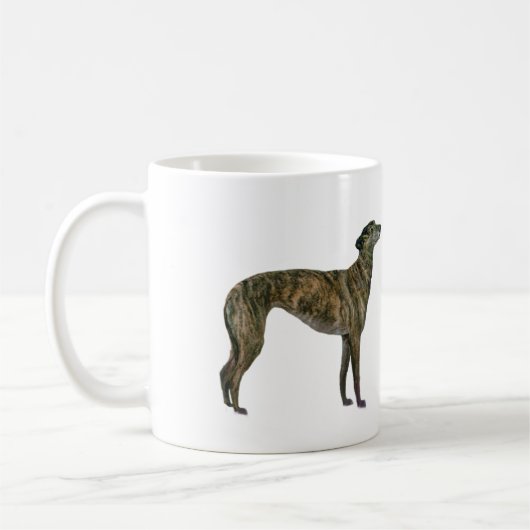 Mug Lévrier (bringé) (Gauche)