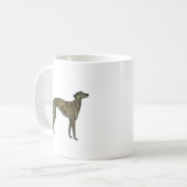 Mug Lévrier (bringé) (Devant gauche)